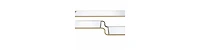 Minimalist Glass and Metal Coffee Table – Elegant and Functional