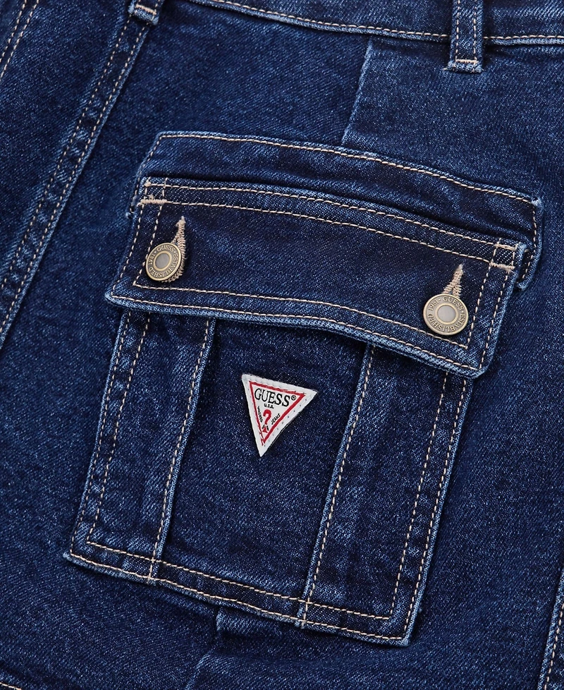Guess Big Girls Stretch Denim Skirt