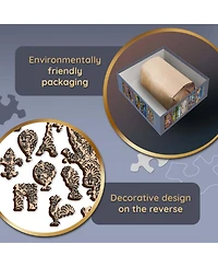 Trefl Wood Craft 1000 Piece Wooden Puzzle - Ancient World Map