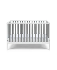 Versatile 3-in-1 Convertible Crib in Solid and Manufactured Wood