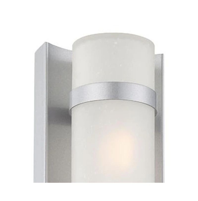 Modern Glass Wall Sconce for Living Room and Entryway Decor