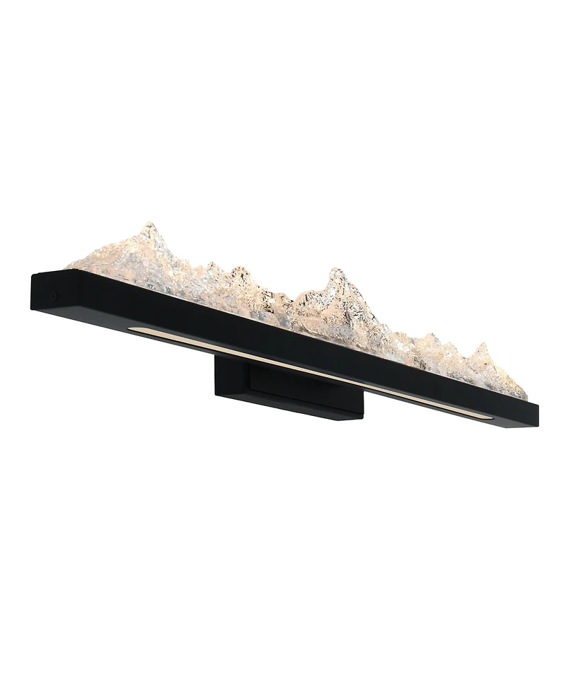 Cwi Lighting 5" Metal Himalayas Integrated Led Vanity Light