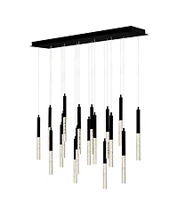 Cwi Lighting 48" Metal Dragonswatch Integrated Led Chandelier