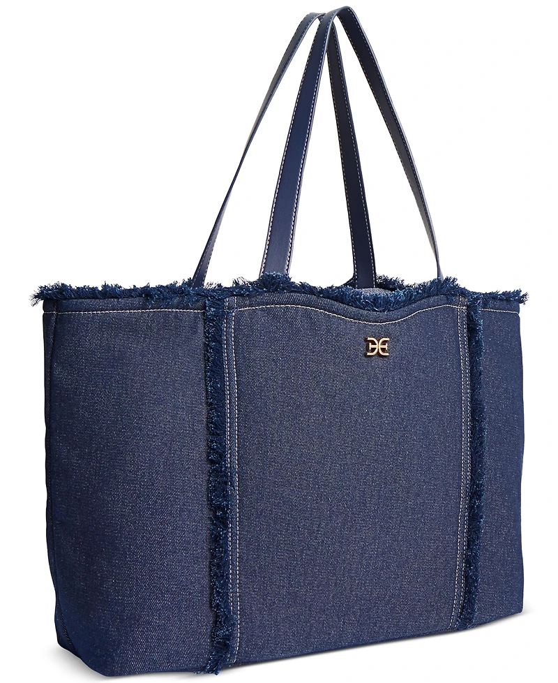 Sam Edelman Irina Denim Reversible Tote Bag