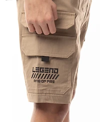 Ring of Fire Big Boys Azzah Stretch Tech Cargo Shorts