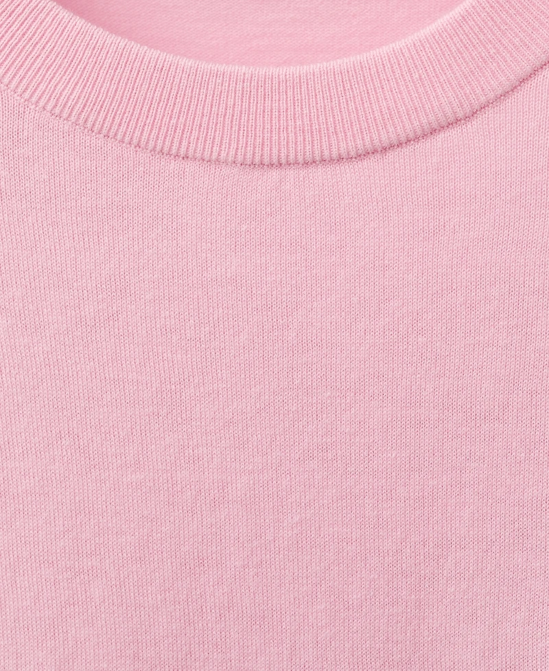 Mango Women's Wool-Blend Round-Neck Sweater