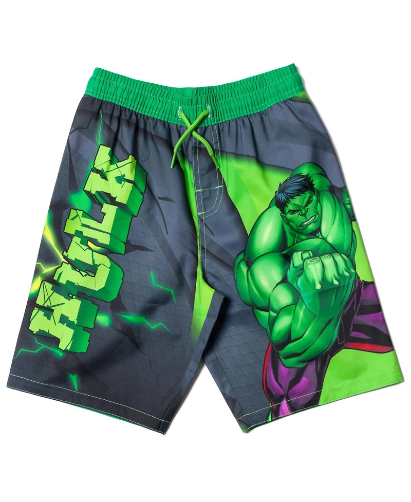 Avengers Boys Spidey and His Amazing Friends Upf 50+ Swim Trunks to