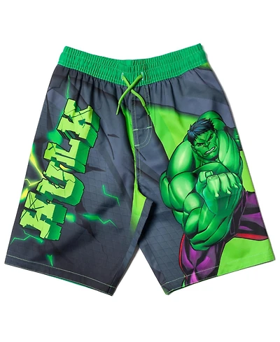 Avengers Boys Spidey and His Amazing Friends Upf 50+ Swim Trunks to