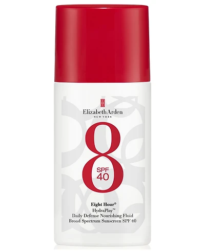 Elizabeth Arden Eight Hour HydraPlay Daily Defense Nourishing Fluid Broad Spectrum Sunscreen Spf 40, 1.7 oz.