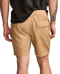 Lucky Brand Men's 7 Inch Linen Pull On Shorts