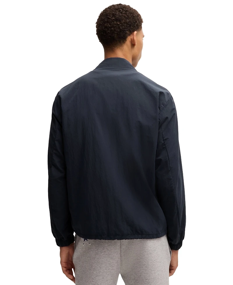 Hugo Boss x Nfl Embroidered Branding Water-Repellent Jacket
