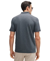 Boss by Hugo Boss Men's Mouline Regular-Fit Polo Shirt