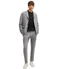 Boss by Hugo Men's Vertical Striped Regular-Fit Sweater