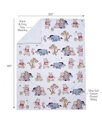 Bedtime Originals Disney Baby Winnie the Pooh & Friends Fleece Baby Blanket