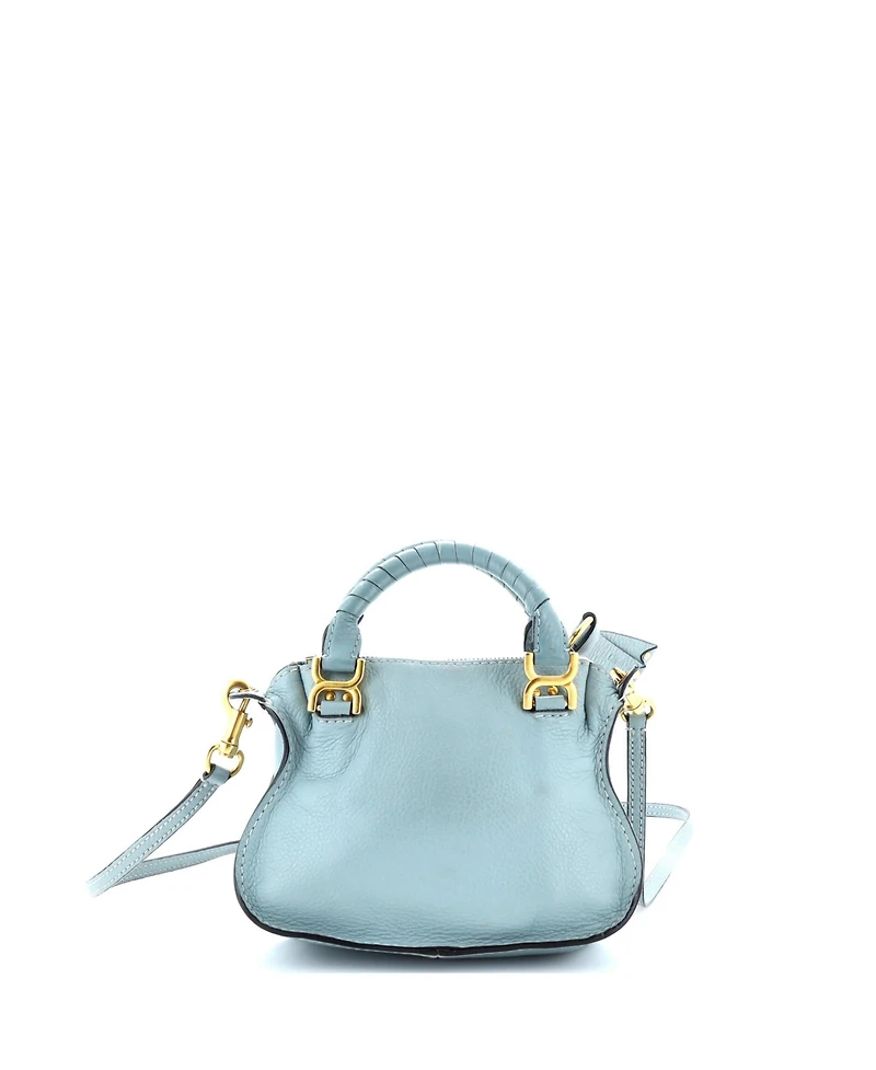 Pre-Owned Chloe Baby Marcie Satchel Leather