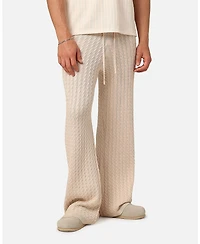 Xxiii Men's Slouch Wide Leg Knit Pants