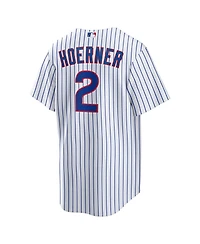 Nike Men's Nico Hoerner White Chicago Cubs Replica Player Jersey