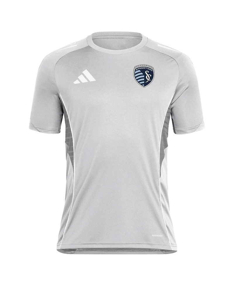 Adidas Men's Silver Sporting Kansas City 2025 Training Jersey