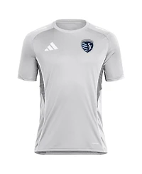 Adidas Men's Silver Sporting Kansas City 2025 Training Jersey