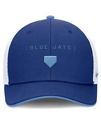 Nike Men's Royal Toronto Blue Jays Rise Diamond Plate Performance Trucker Flex Hat