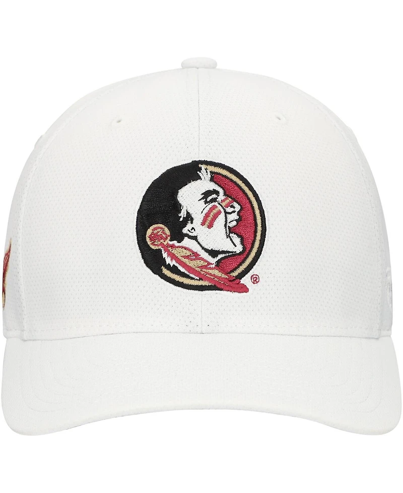Top of the World Men's White Florida State Seminoles Reflex Performance Flex Hat