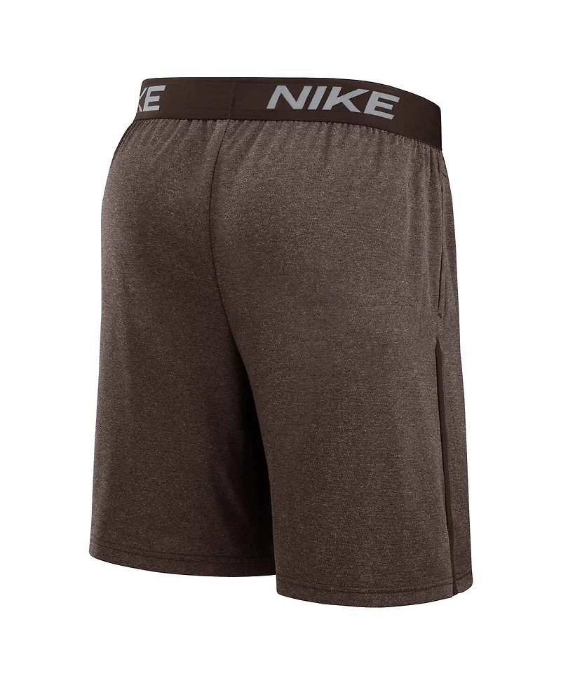Nike Men's Brown San Diego Padres Authentic Collection Performance Knit Shorts