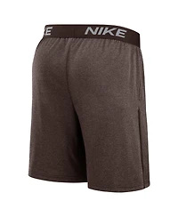 Nike Men's Brown San Diego Padres Authentic Collection Performance Knit Shorts