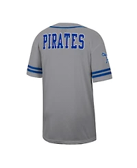 Colosseum Men's Gray Hampton Pirates Free Spirited Baseball Jersey