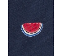 Carter's Toddler Boys 4th of July Icons Cotton Button-Down Shirt
