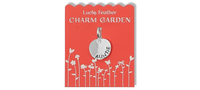 Lucky Feather Charm Garden - Silver