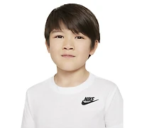 Nike Little Boys Sportswear Embroidered Futura Short Sleeve T-shirt