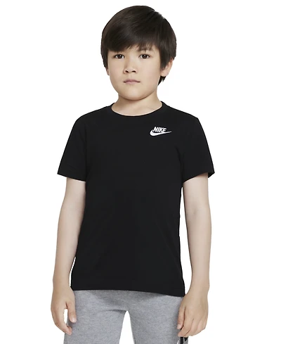 Nike Little Boys Sportswear Embroidered Futura Short Sleeve T-shirt
