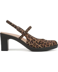 LifeStride Women's Evoke Block Heel Slingback Pumps