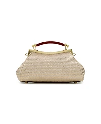 Patricia Nash Kelmscott Frame Medium Satchel Bag