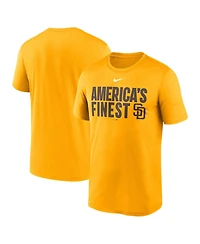 Nike Men's Gold San Diego Padres Local Legend Performance T-Shirt