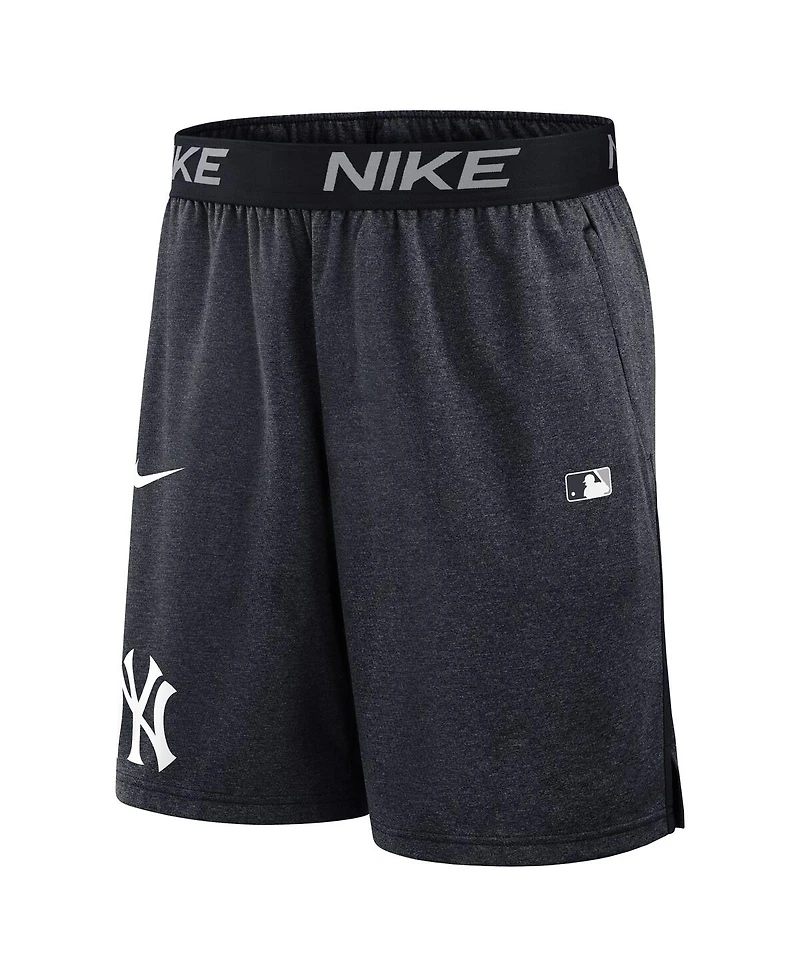 Nike Men's Navy New York Yankees Authentic Collection Performance Knit Shorts