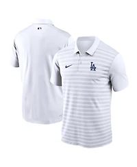 Nike Men's White Los Angeles Dodgers Authentic Collection Victory Performance Polo Shirt