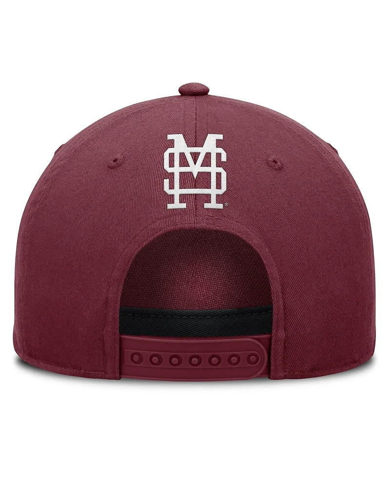 Fanatics Men's Maroon Mississippi State Bulldogs Foul Ball Rope Adjustable Hat