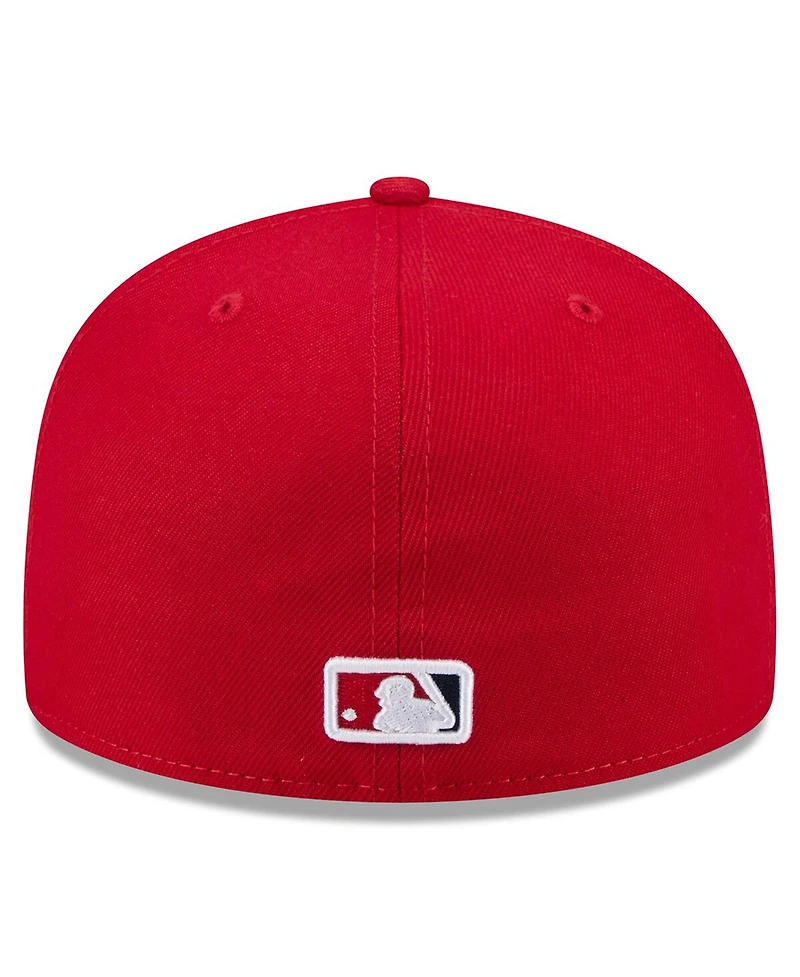 New Era Men's Red Washington Nationals 2025 Jackie Robinson Day 59FIFTY Fitted Hat