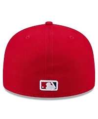 New Era Men's Red Washington Nationals 2025 Jackie Robinson Day 59FIFTY Fitted Hat