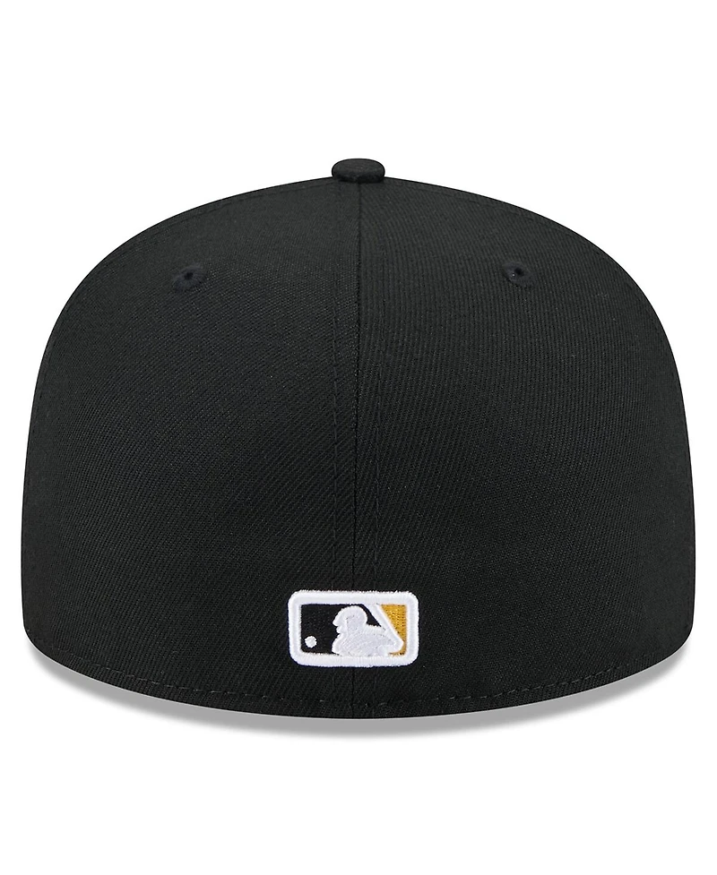 New Era Men's Black Pittsburgh Pirates 2025 Jackie Robinson Day 59FIFTY Fitted Hat
