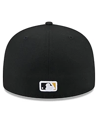 New Era Men's Black Pittsburgh Pirates 2025 Jackie Robinson Day 59FIFTY Fitted Hat