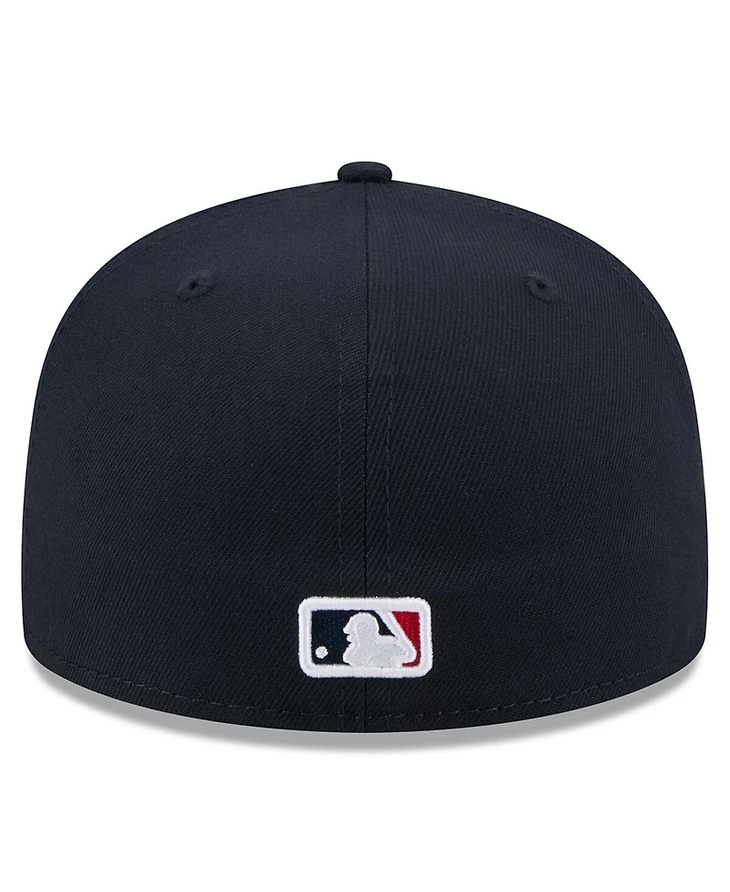 New Era Men's Navy Boston Red Sox 2025 Jackie Robinson Day 59FIFTY Fitted Hat