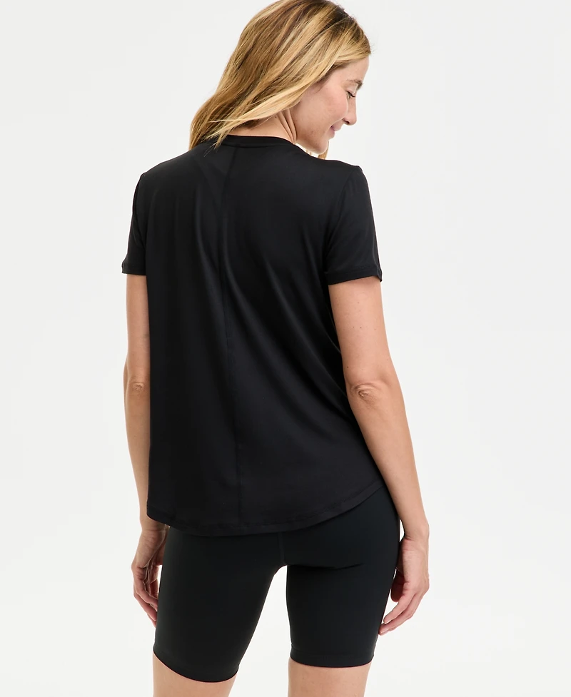 Id Ideology Women's V-Neck Performance T-Shirt, Created for Macy's