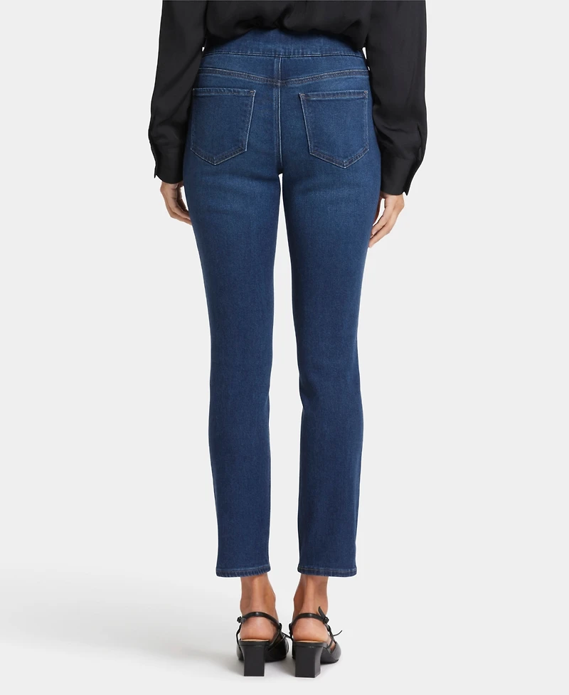 Nydj Women's Alina Skinny Pull On Jeans