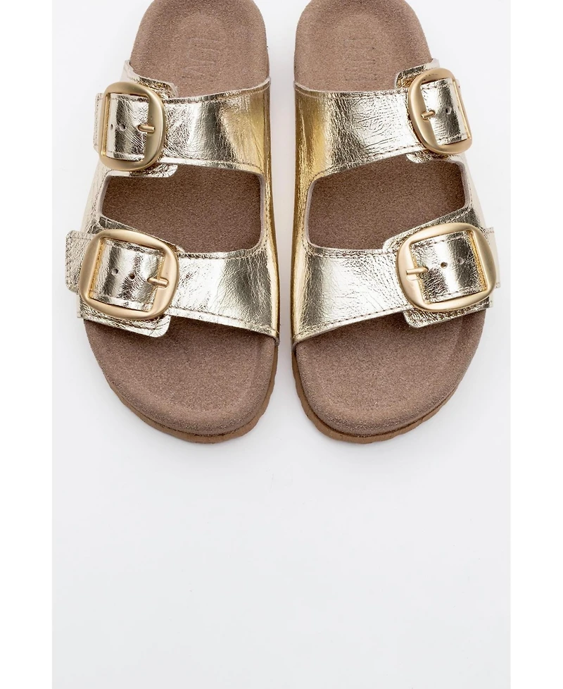 Ovesta Soft Footbed Leather Slide Sandal (Women