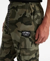 Ecko Unltd Men's Toggle Pouch Cargo Jogger Pants