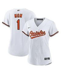 Nike Women's White Baltimore Orioles 1 Mom Home Replica Jersey