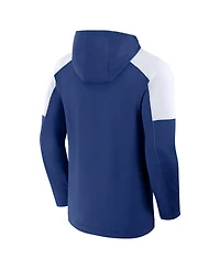 Fanatics Men's Blue Toronto Maple Leaf's Meta Game Transitional Pullover Hoodie
