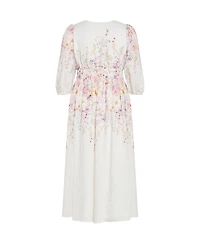 City Chic Plus Keyla Print Maxi Dress